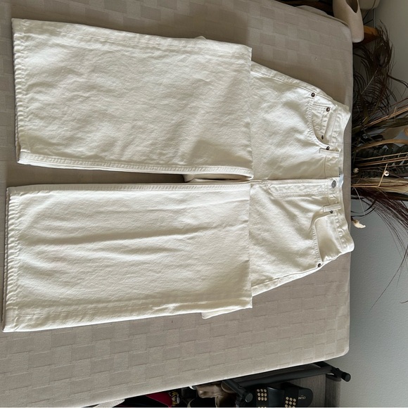 Agolde Low Slung Buggy Straight Leg Jean in Solar - Picture 5 of 16